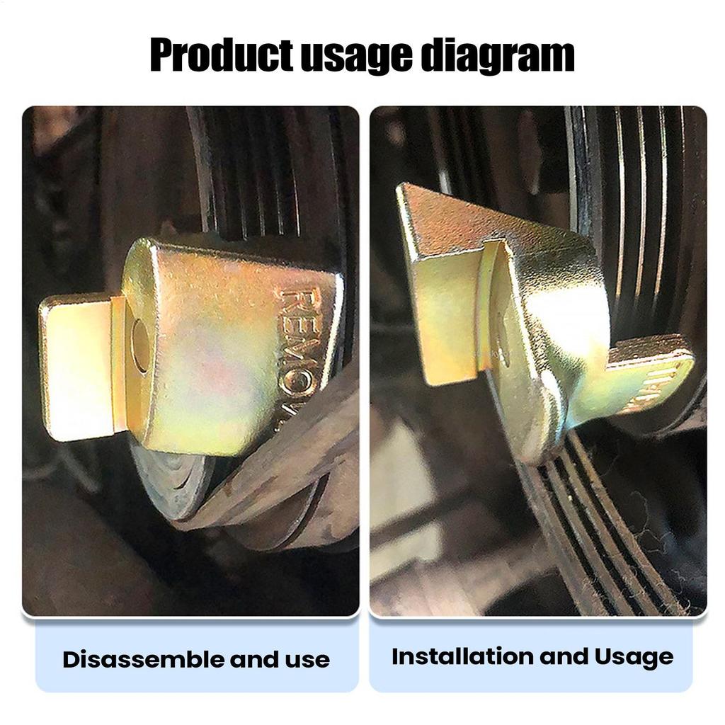 Stretch Belt Installer Alloy Car Auxiliary Belt Installer Tool For Car Truck Trolley Cart Home Garage Professional Shops
