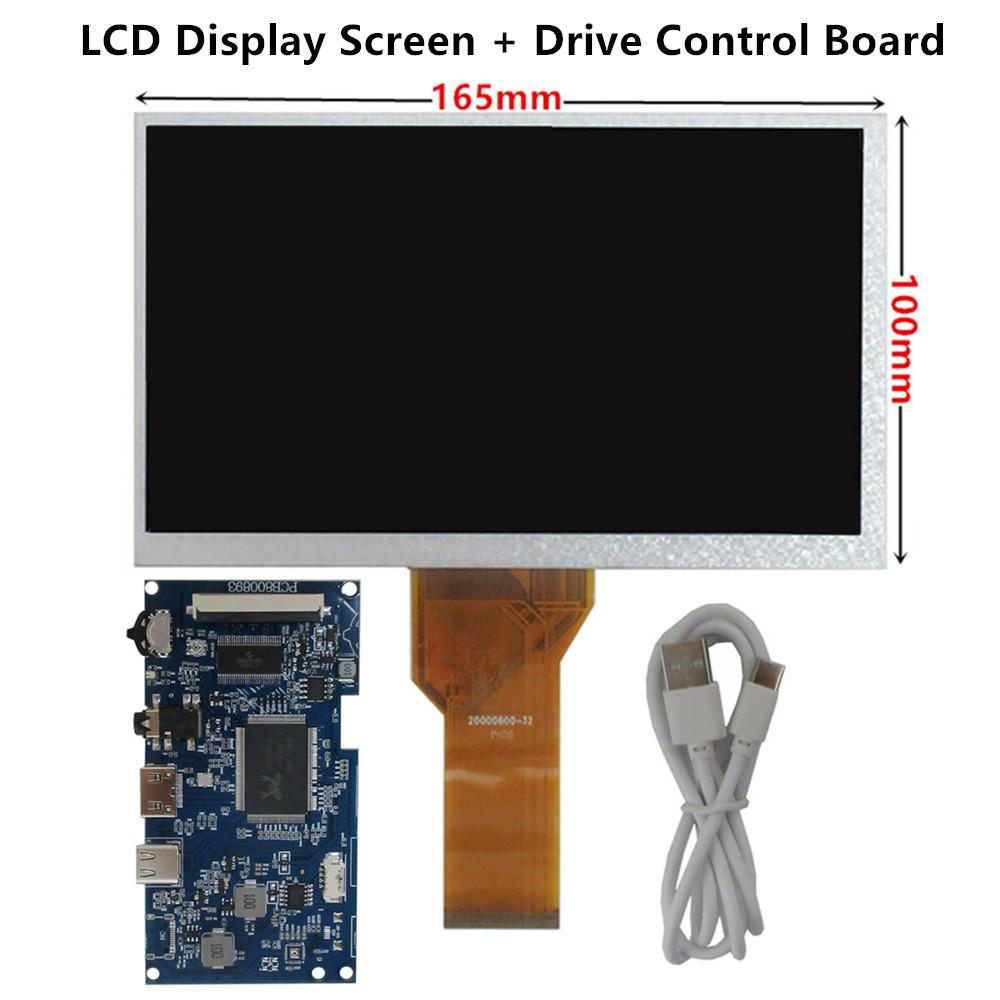 7-inch AT070TN94 LCD display monitor 800*480 HDMI driver control board universal display module compatible Raspberry Pi,Banana Pi,Orange Pi laptop