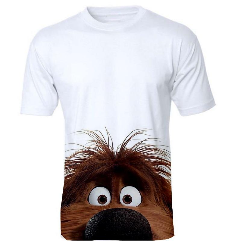 

Мужская футболка с графическим принтом Футболка с коротким рукавом Футболка с 3D-принтом Футболка с круглым вырезом Модный дизайнер Маппет-шоу На открытом воздухе 3XL