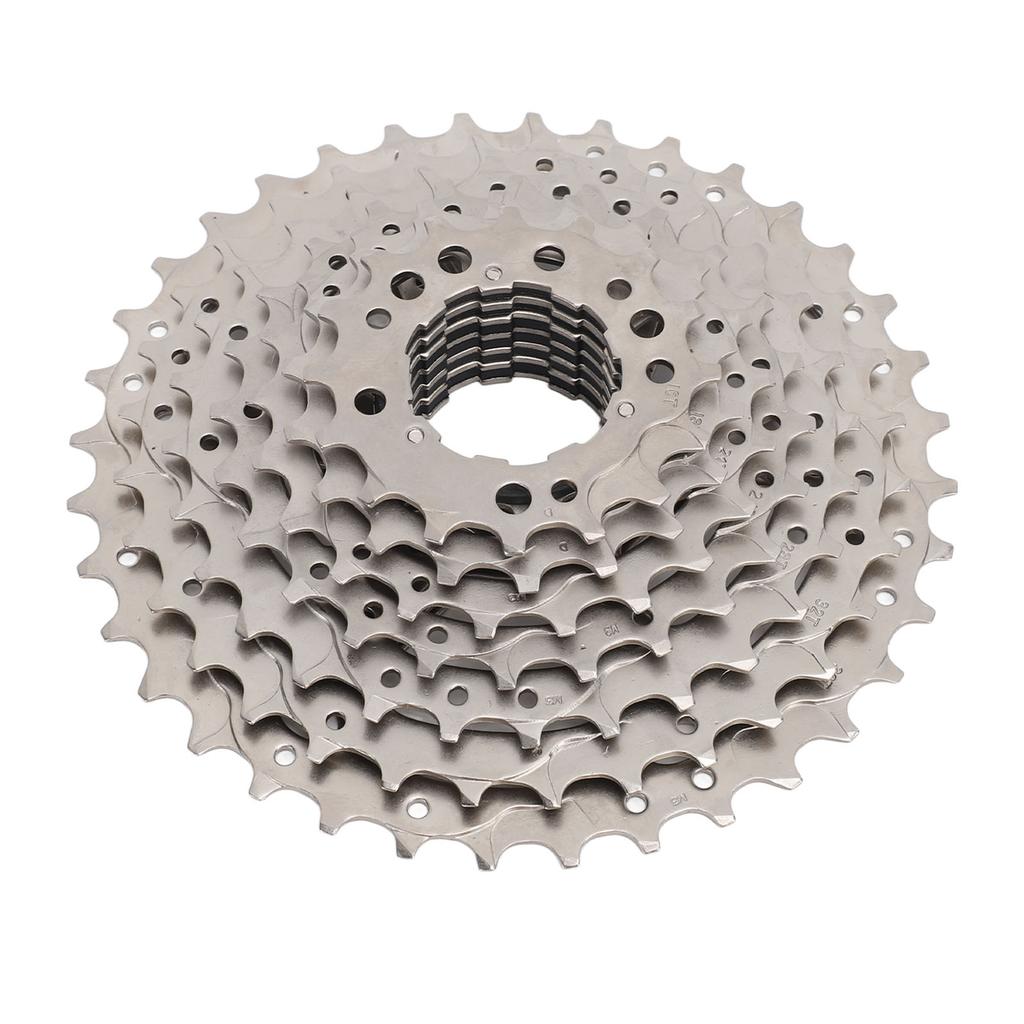 9 Speed 12?36T Freewheel 9 Speed Cassette Aluminum Alloy Bike Bicycle Freewheel for Electric Bike Moped