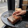 Polyester Lining Trifold Wallet Leopard Print Coin Purse Elegant Card Holder  Travel Use
