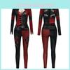 Klassisches Damen Quinn Anime Kostüm Halloween Cosplay Kostüm Jumpsuit