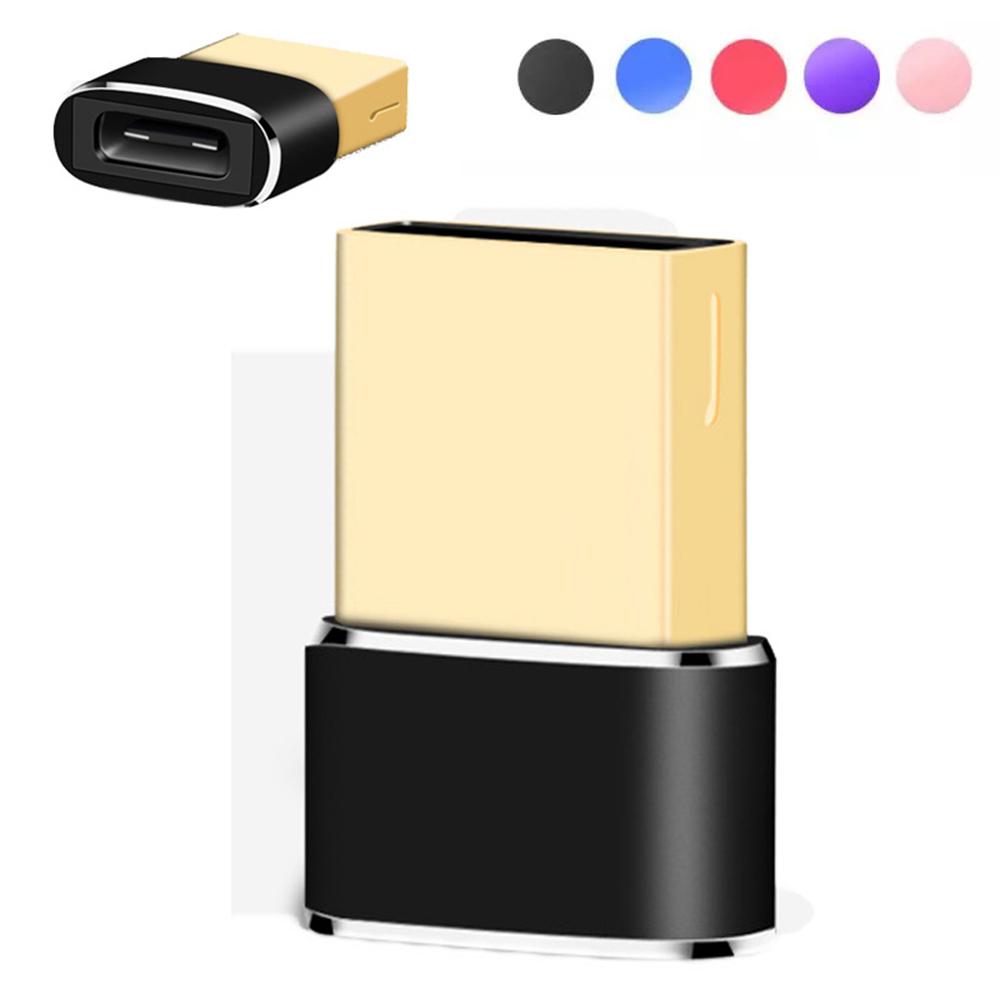 

Zinc Zinc Alloy USB-C Male USB To Type C Type-c Female OTG Connector OTG Adapter Converter Adapter Plug красный