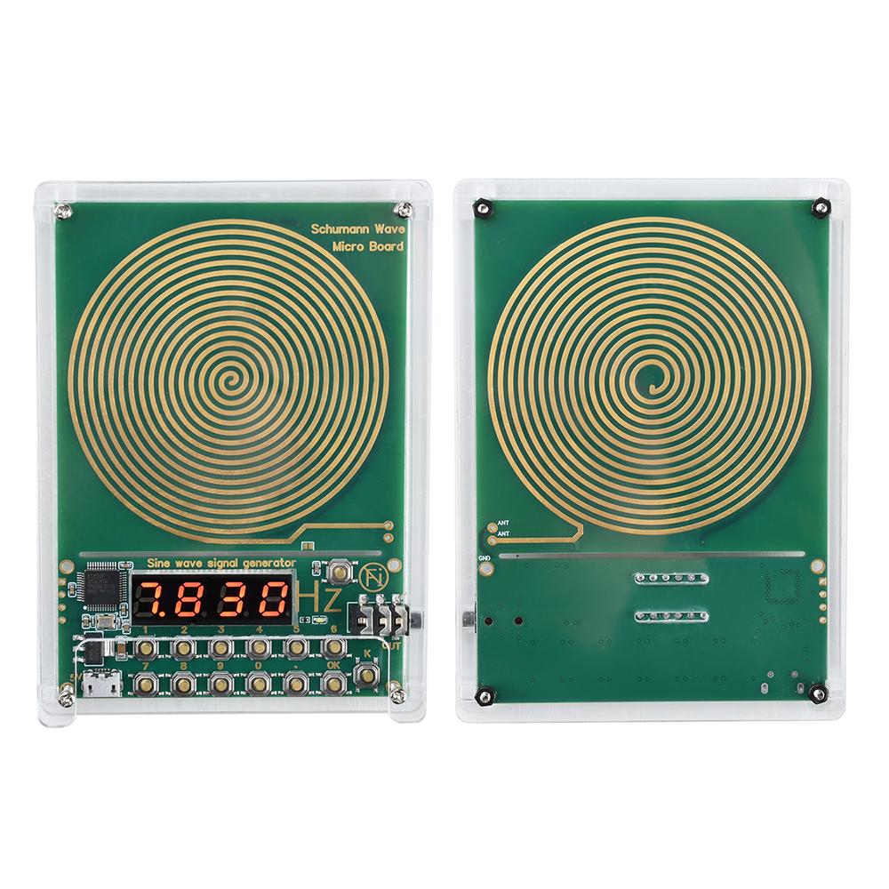 Schumann Generator 0.01Hz~100000Hz Adjustable Frequency Schumann Wave Generator Sine Wave Signal Generator Micro USB