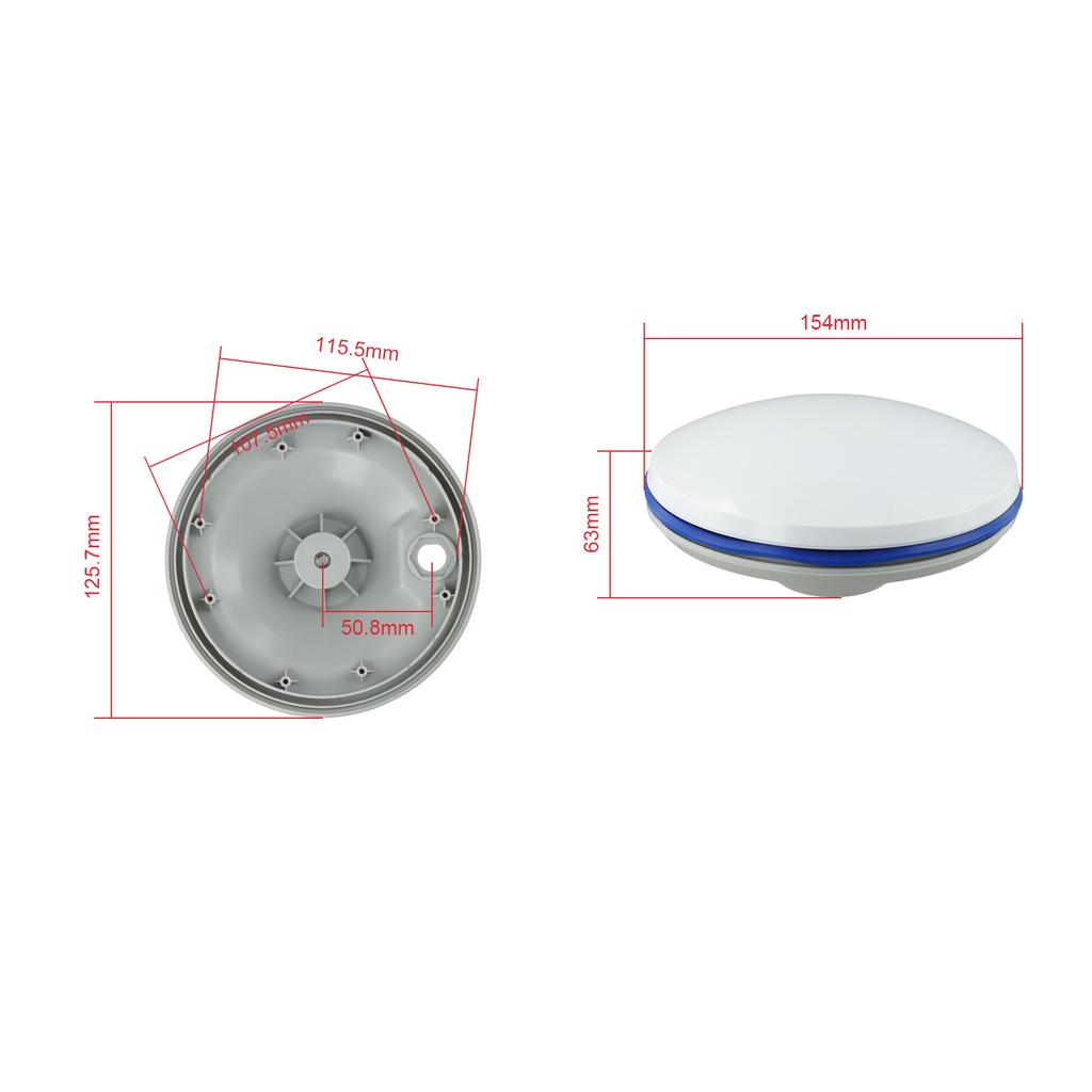 For Engineering Machinery Control High-Precision GNSS Shell Challenging Field Conditions Easy To Install Weather-resistant