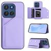 For Motorola Edge 60 Stylus 5G Case Card Holder Kickstand Skin-Touch Phone Cover with Wrist Strap