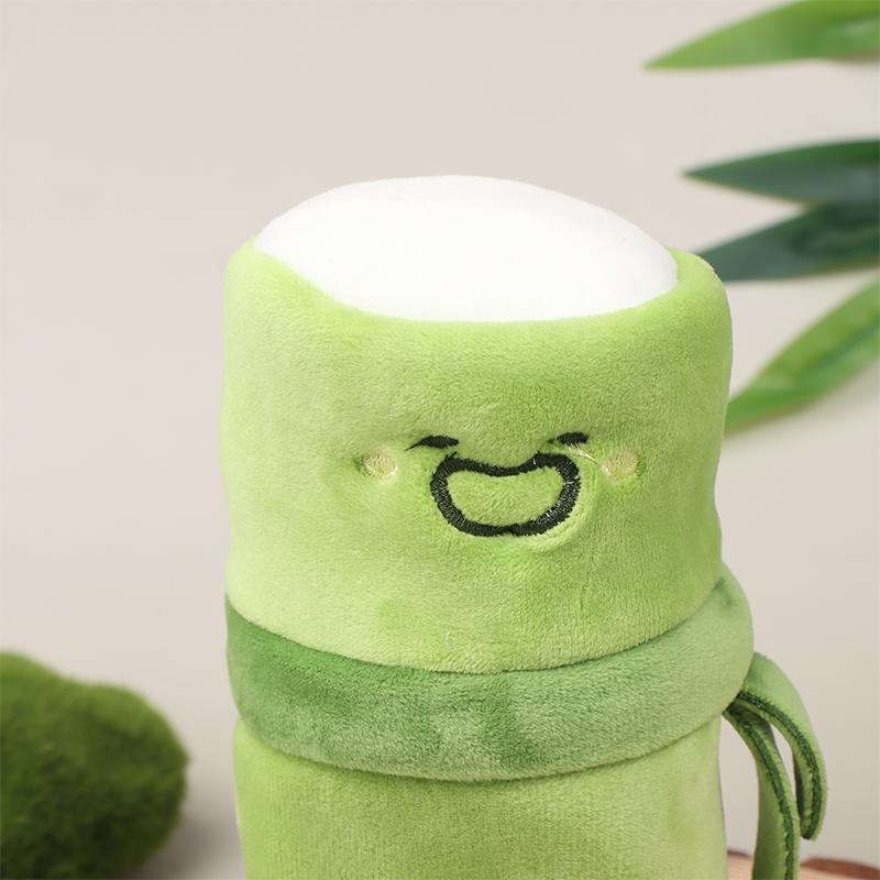 11Cm 2 In 1 Cute Bamboo Tube Panda Plush Kawaii Tearful Panda Stuffed Animal Plushie Super Soft Plush Panda Keychain