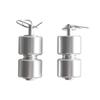 Trailer Tailgate Rollers Kits Aluminum Rollers Pins Washers Rings Replacement Smooth & Quiet Operation Easy Lift Gate
