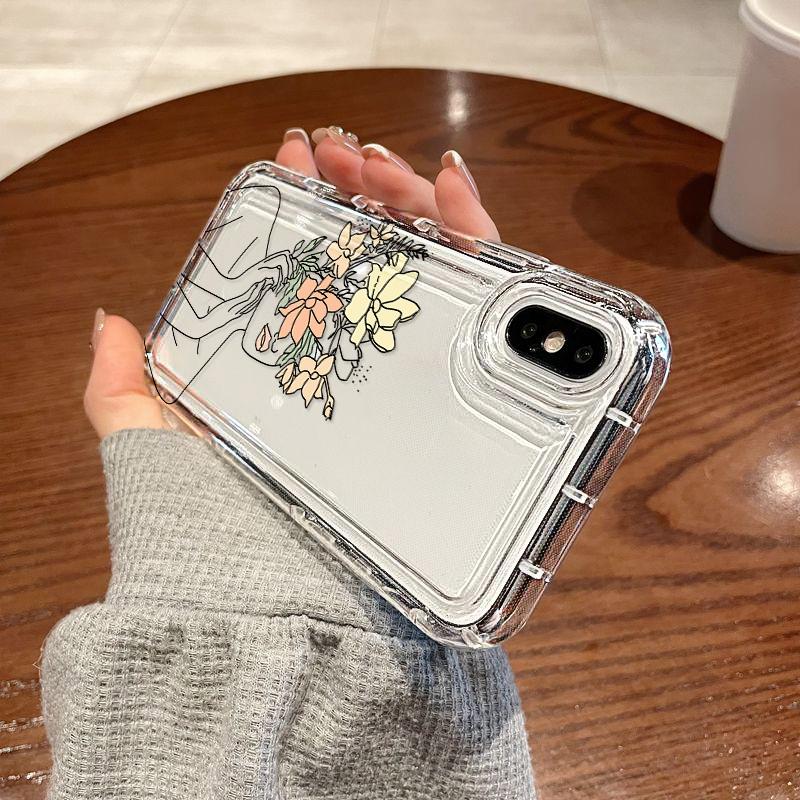 Phone Case for IPhone 13 15 14 12 11 16 Pro Max XR XS SE Max 6 7 8 Plus for Samsung S24 A55 A32 S23 for Yellowmi Note 13 12 11 10 Pro Drop Resistant