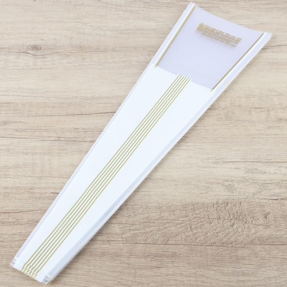 50pcs New Transparent Flower Wrapping Bag Single Flower Plastic Rose Bouquet Bag Flower Wrapping Single Flower Bag Wedding