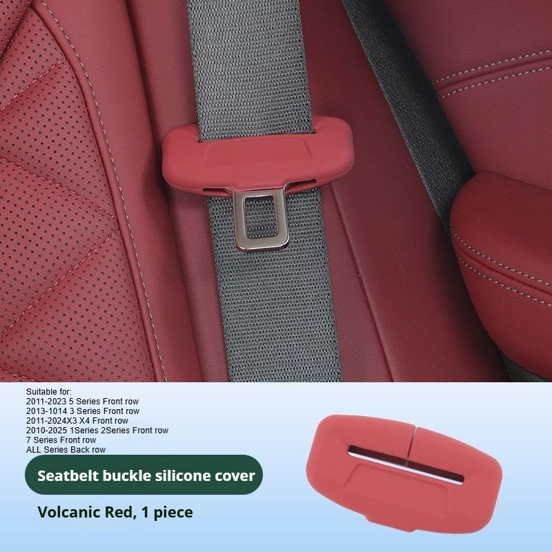 For BMW 1 2 3 5 7 Series X1 X2 X3 X4 X5 X6 X7 Car Seat Belt Protective Cover Anti-collision Scraper Car Interior Decoration