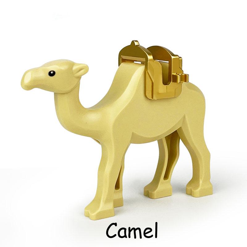 Magic Animals Newt's Case of Magical Thestral Patronus Stag ELK Fluffy Dementor Buckbeak Model Figure Blocks  Toy For Children