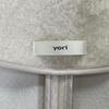 Yori YR2125-098AW-6 Pink Mohair Blend Shaggy Coat Jacket F Off whiteUsed