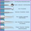 8-Piece Acne Extraction Tool Set In Stainless Steel Box, Professional For Spas And Beauty Salons (Includes Free 10Pcs Pad)
