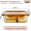 ZISIZ Round Heat-Resistant Glass Food Container