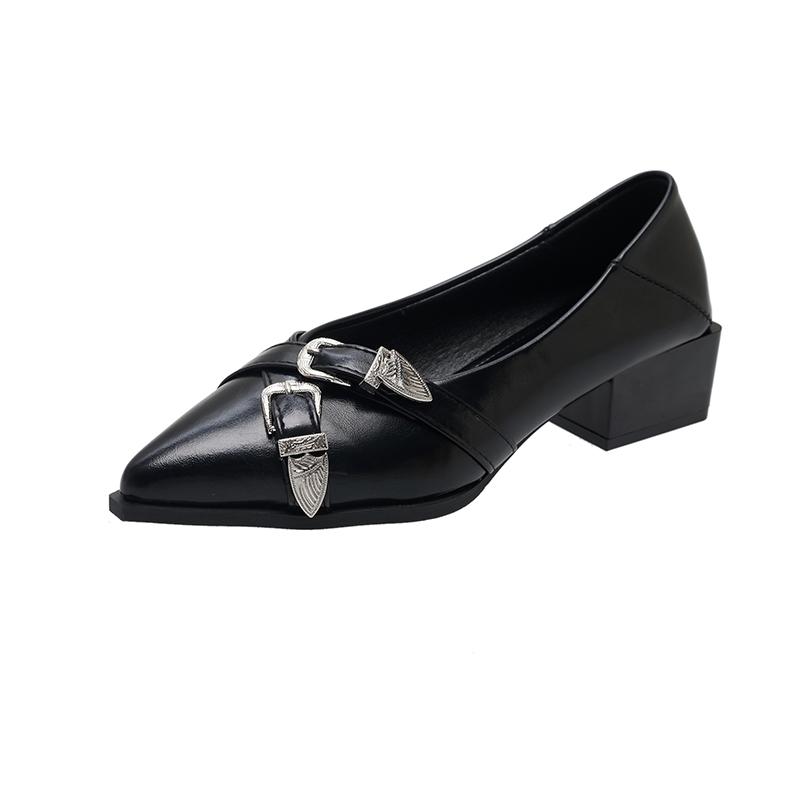 Kadın Modası Tatlı Rahat Bahar Giyilebilir Yüksek Topuklu Ayakkabılar Bayan Rahat Lacivert Yüksek Topuklu Sandaletler Kadınlar için Kadınlar