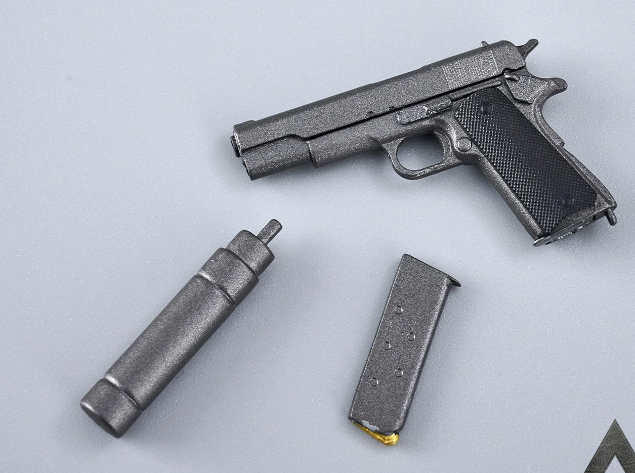 

[TOYBARJAPAN] Аксессуар для экшн-фигурки масштаба 1/6 ZYTOYS ZY2042 M1911 Модель пистолета-оружия из сплава