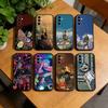 Gorillaz Music Band Phone Case For Samsung Galaxy A73,A72,A71,A70,A53,A52,A51,Soft Silicone Black Cover