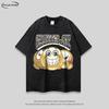 Oversized Hip Hop Streetwear T-Shirt Unisex Loose Fit Cotton Graphic Tee Casual