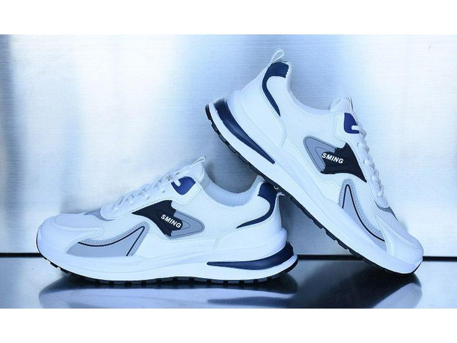 Men's Trendy Mesh Breathable Sneakers - Soft Sole, Versatile Summer Casual Shoes