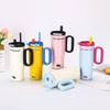 1Pcs 750Ml Large Capacity Coffee Cup Portable Water Cup With Straw 316 Stainless Steel Insulated Cup Cold &  Retention