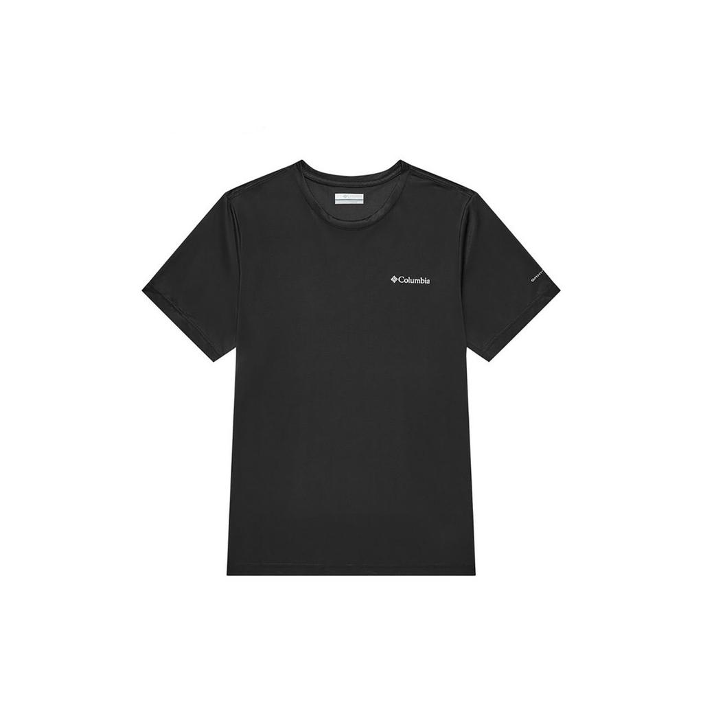 Columbia Solid Quick-Dry Sports Crew Neck Breathable T-Shirt Unisex tops Black AE1419-010
