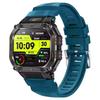 HT34 Men Outdoor Smart Watch LED Flashlight BT Calling Voice Assistant 1.75inch Large Screen Sports Fitness Tracker Smartwatch