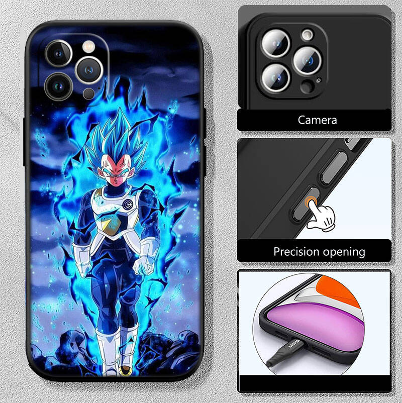 MH50 Dragon Ball Vegeta Phone Shell Case for Redmi Note 12 12S 12C 13 13C 13R 14 14S 14R 14C Pro Max Plus A3 A3X A4 A5 11A 13X