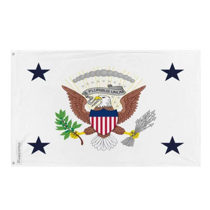 Drapeau - Multicolore - Vice-Président États-Unis - 90 X 150 Cm - Polyester - Recto/verso