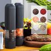 Automatische Salz Pfeffermühle Elektrische Gewürzmühle Gewürz Einstellbare Grobheit Küche Werkzeuge Schleifen Für Kochen BBQ
