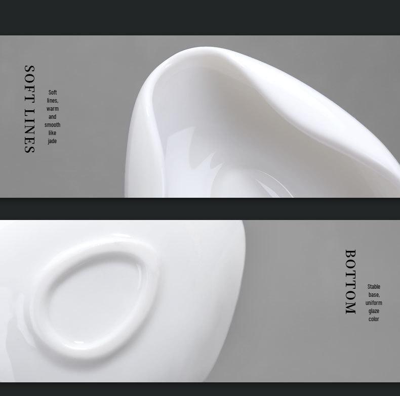 Ling Yi White Porcelain Gongfu Tea Set: Tea Spoon, Tea Measure, Portioning Tray, and Accessories.