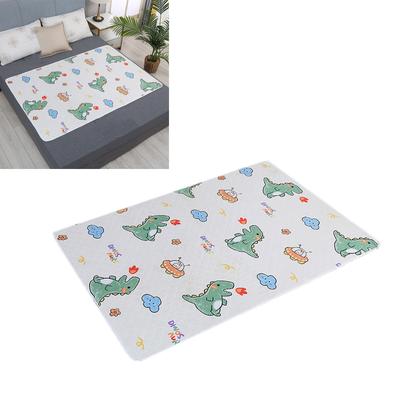 Washable Waterproof Bed Pad Mattress Protector Large Menstrual Bed Mat For Women Soft Breathable Fabric Multiuse Design