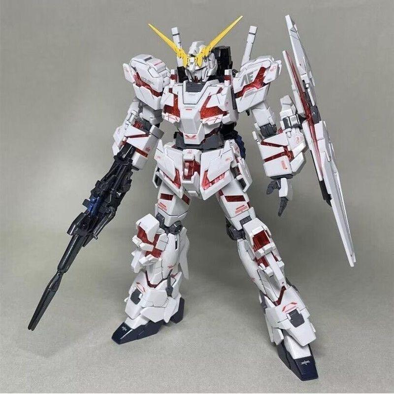 

HG1/144 Юникорн Юнит 1 Режим Разрушения Сборная Модель Арт-фигурка с шарнирами Игрушка для Мальчика Коллекционный Настольный Орнамент Кукла Подарок красный