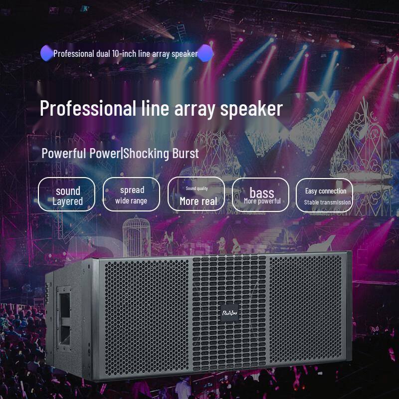 Runpu Professional Passive Line Array Speakers CN plug (adapter included)