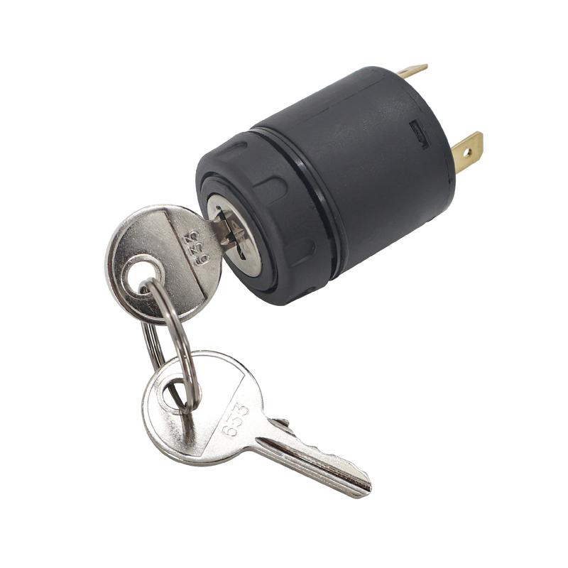 LUCKYROC Forklift Parts 633 Key Switch 7915492601 Compatible with Linde 115-03 115-11 115-12 R14 R16 126-01 P60Z