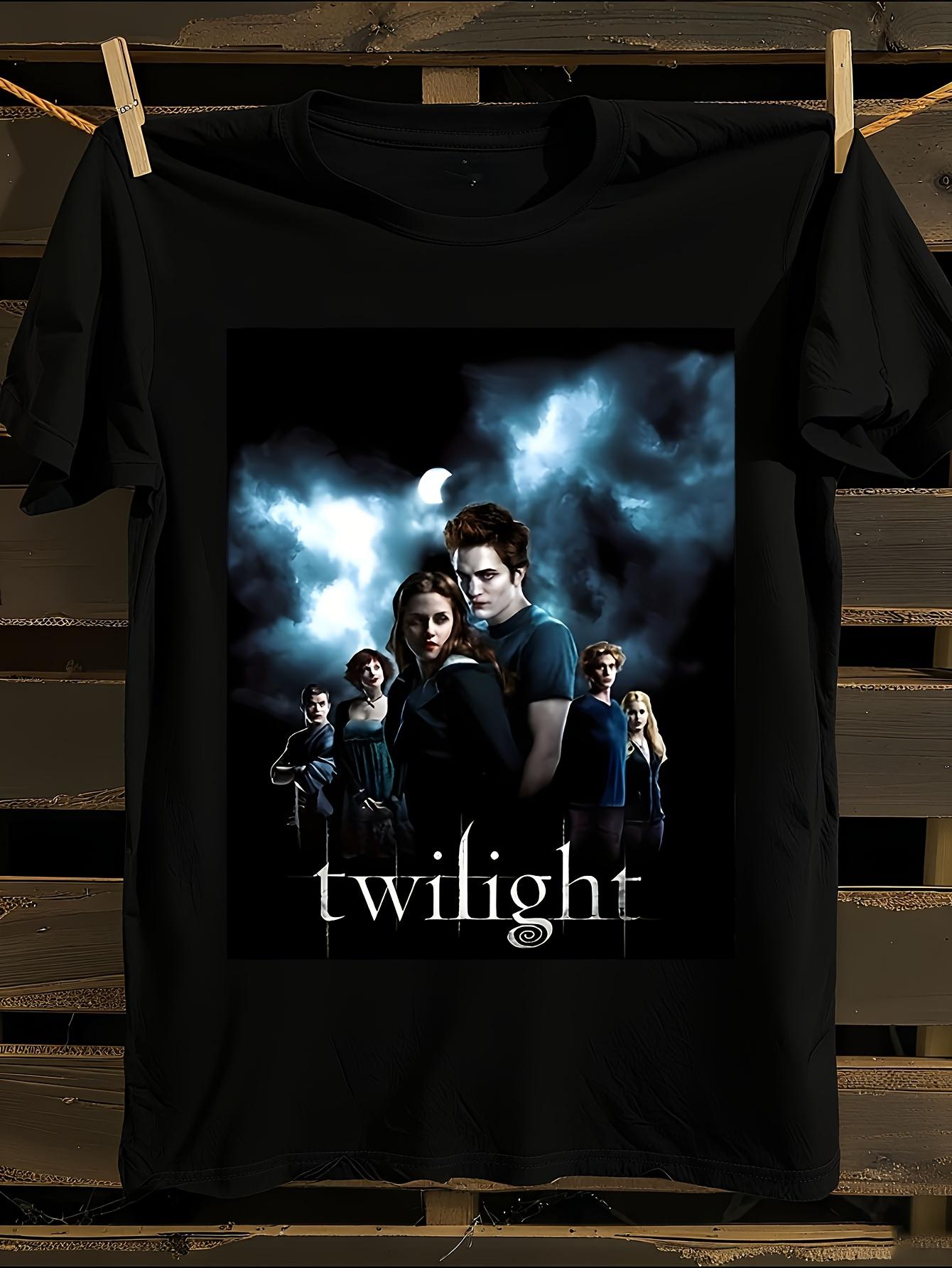 Black Twilight Saga Short Sleeve Tshirt XL