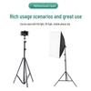 2-Meter Photography Light Stand with Tripod and Mobile Phone Holder for Live Broadcast