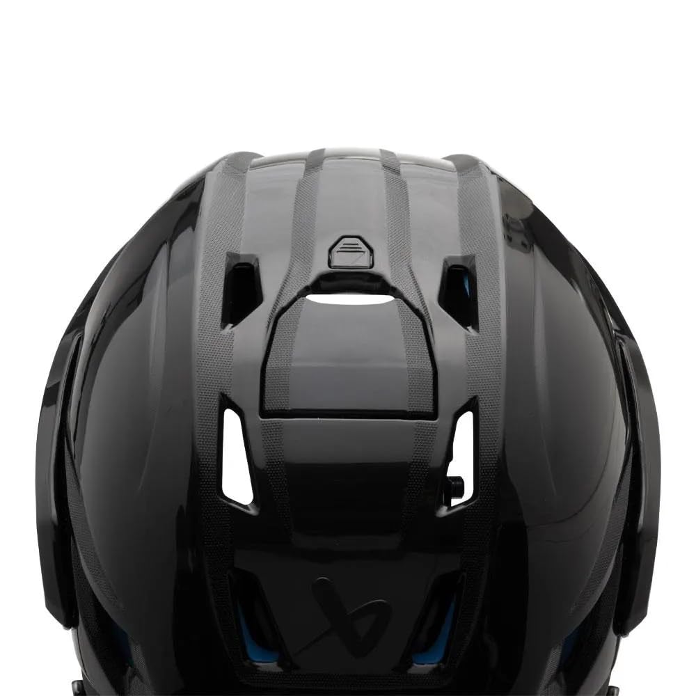 Bauer 55 Hockey Helmet Combo with Senior Re-Akt Facemask, (Black, L)