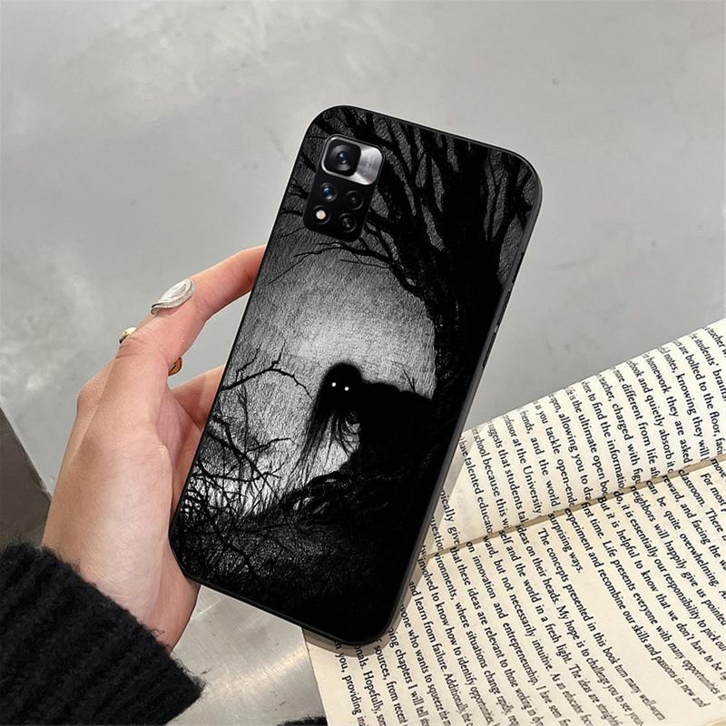 Phone Case For Xiaomi Poco C71 15T 14T Pro Redmi Note 15 14 14 13 Pro Redmi A5 15C 13C Horror Ghost Girl Art