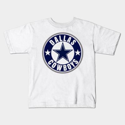 Camisetas Gráficas de Algodón Suave para Niños y Niñas Dallas-cowboys Transpirables para el Uso Diario Escolar Camisetas para Niños