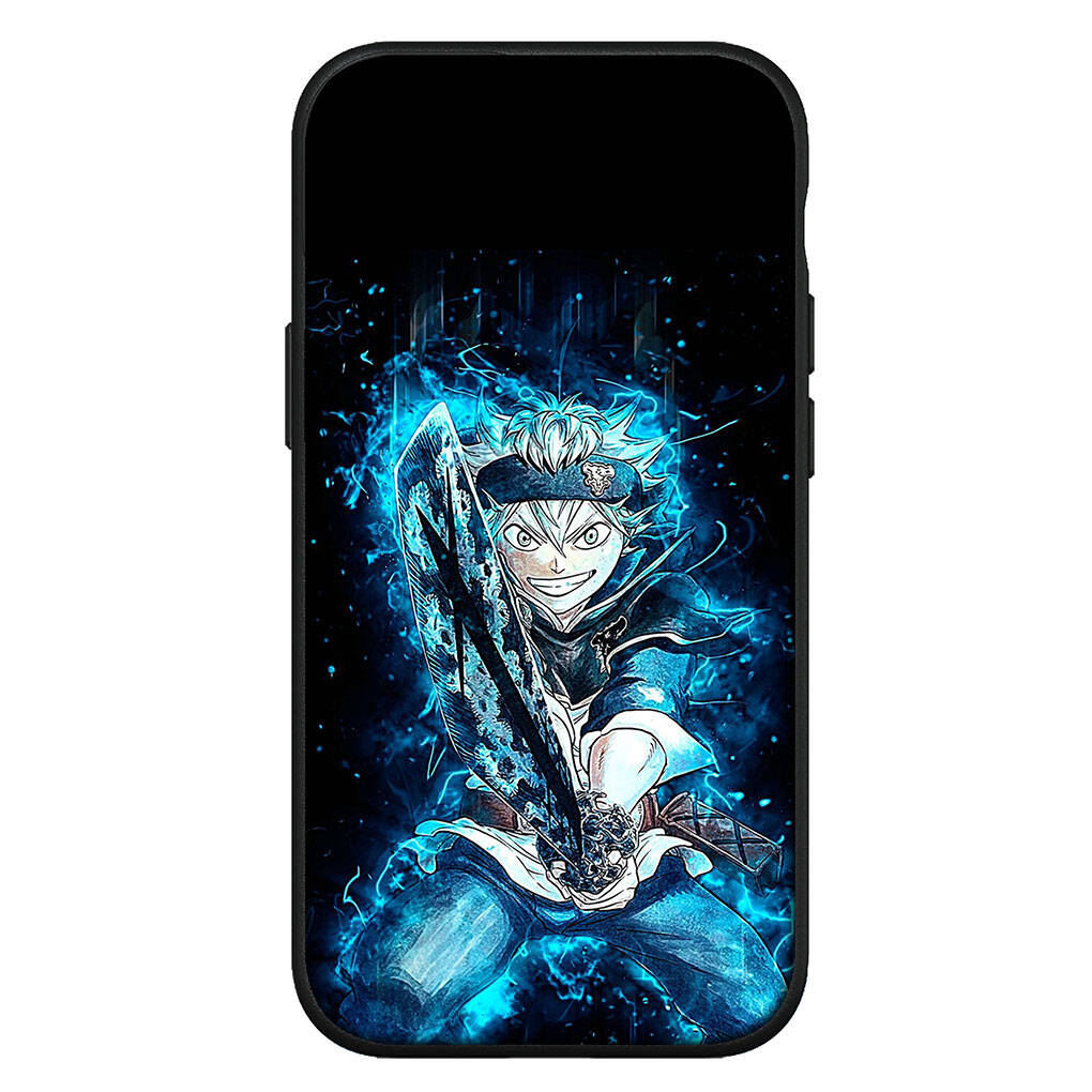 

Чехол для iPhone 17 16 15 Xiaomi Poco Redmi Note 14 13 12 11 Pro Max 9 16e Samsung Galaxy S25 S24 S23 A05 A56OPPO Huawei Asta Black Clover Чехол для телефона for Samsung Galaxy S10E болюс