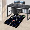 1pc Pacman Adventure Carpet for Playroom Bedroom Living Room Sofa Home Decor,kids Game Area Rug Non-slip Floor Mat Y730147