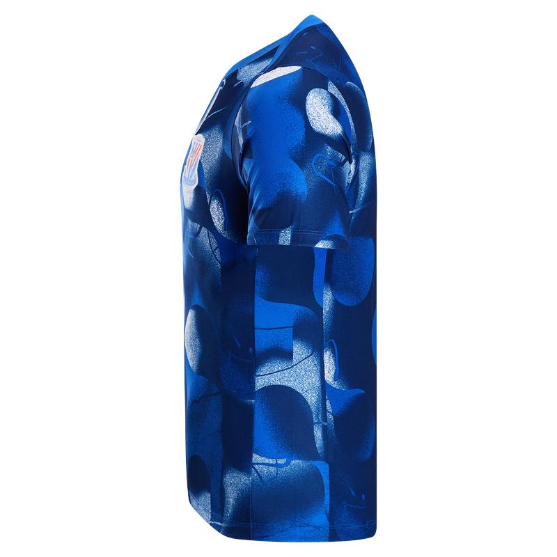 New Nike Dri FitAcademy Soccer Jersey Men's 497 Campus Navy Blue/Space Blue/White HM5724-497