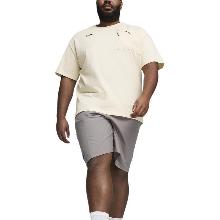 PUMA Desert Road T-shirt 'Beige' Men's 681262-87