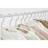 MAWA German Non-Slip Hangers, Economical, 40 Pieces, Set of 10, White, 10-Year Warranty