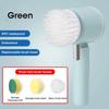 5-in-1 Electric Spin Scrubber Brush for Bathroom - Tile Bathtub Sink Cleaner with 5 Replaceable Brush Heads Power Scrubber