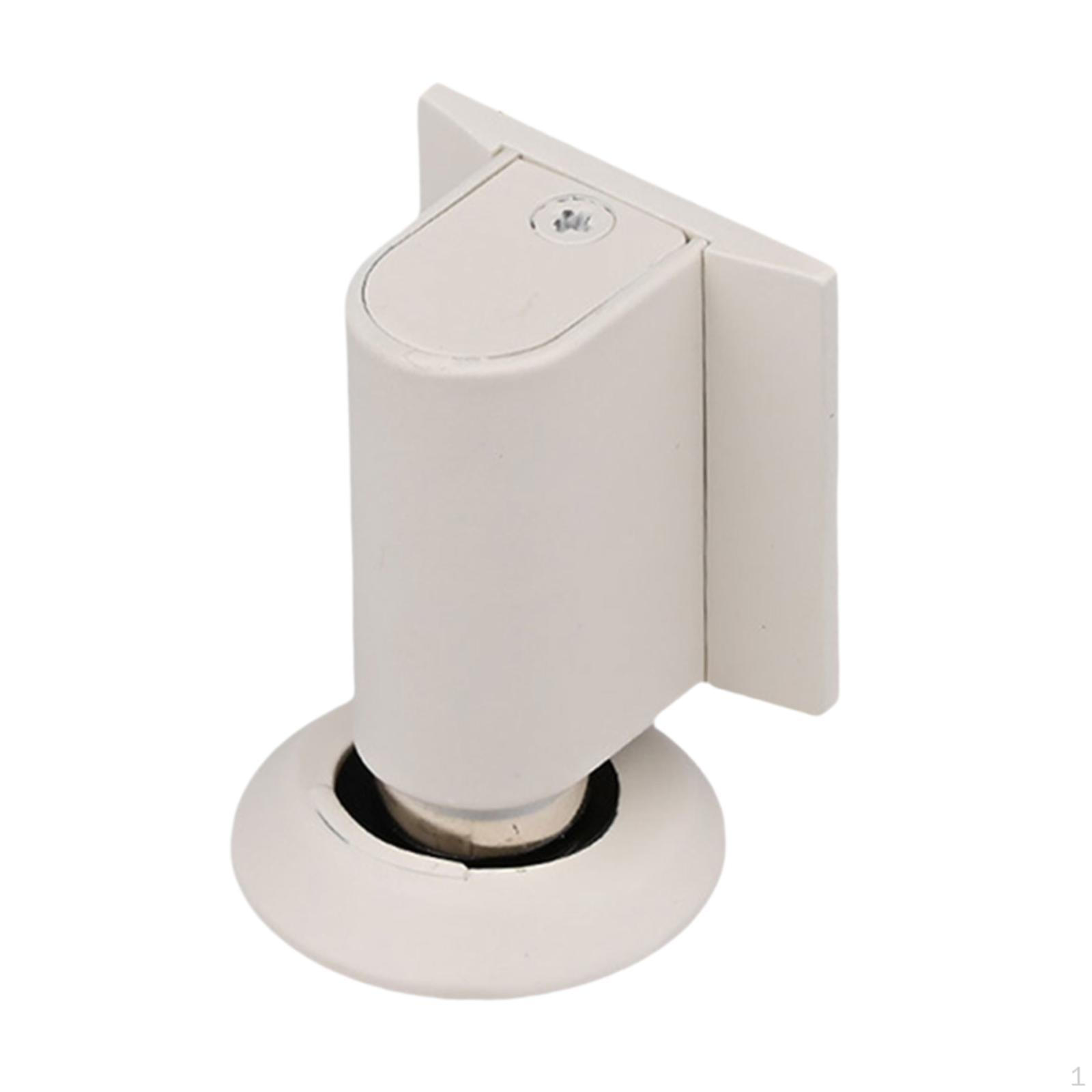 

Напольный дверной стопор, антиколлизионный для домашнего офиса, прочный, липкий или винтовой, цинковый сплав Beige