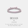 Boyfriend Exclusive Small Rubber Band Handmade Woven Hand Strap Couple Leather Case Hair Band for Girlfriends Headband Bracelet Dual-Use