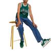 adidas Canotta Originals Preppy Verde Land Adolescenti JW1981