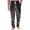 Men's Knitted Fashion Print Pocket Casual Pants Pajama Pants